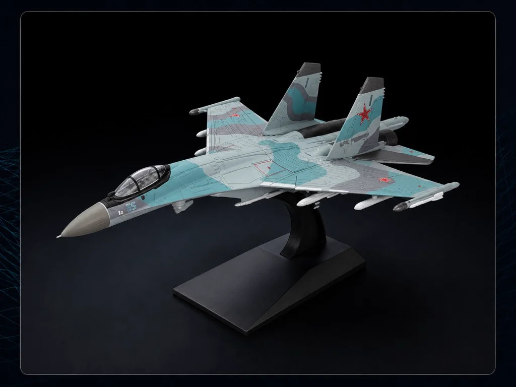 SU-35 fighter jet model